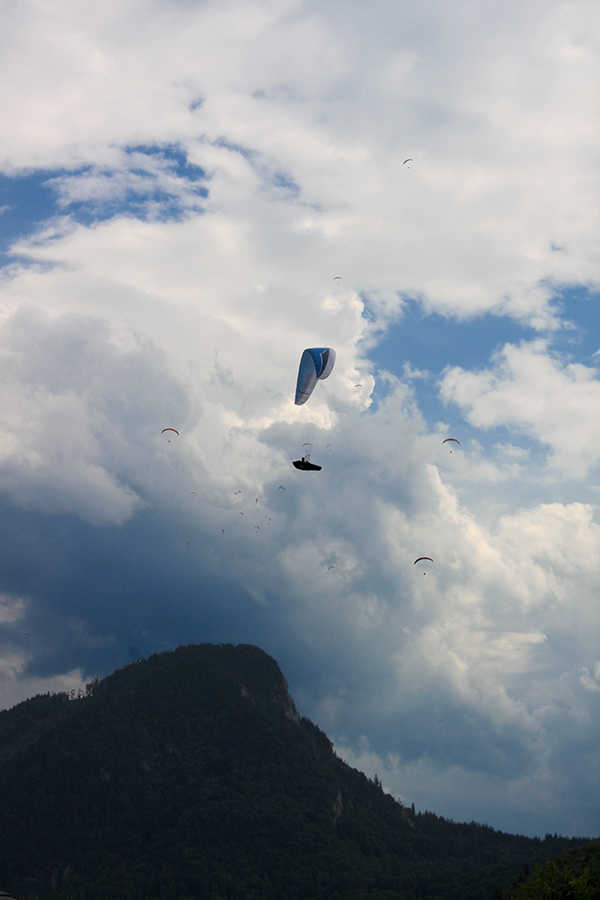 Fuire en parapente