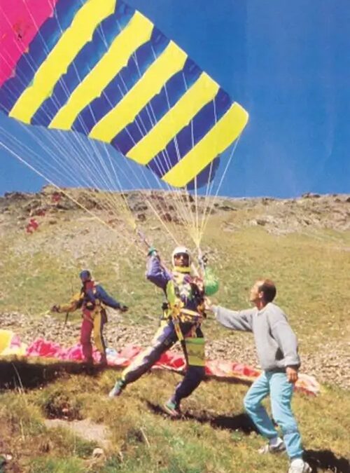 Aile de K Trilair au décollage