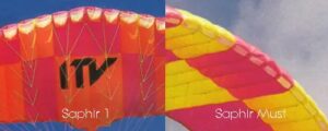 Parapente ITV Saphir Must bord attaque comparatif Saphir 1