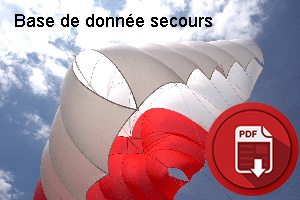 Base de donnees secours Base de données secours parapente