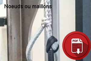 Noeuds ou maillons-H Noeuds ou maillons comme liaison parachute de secours